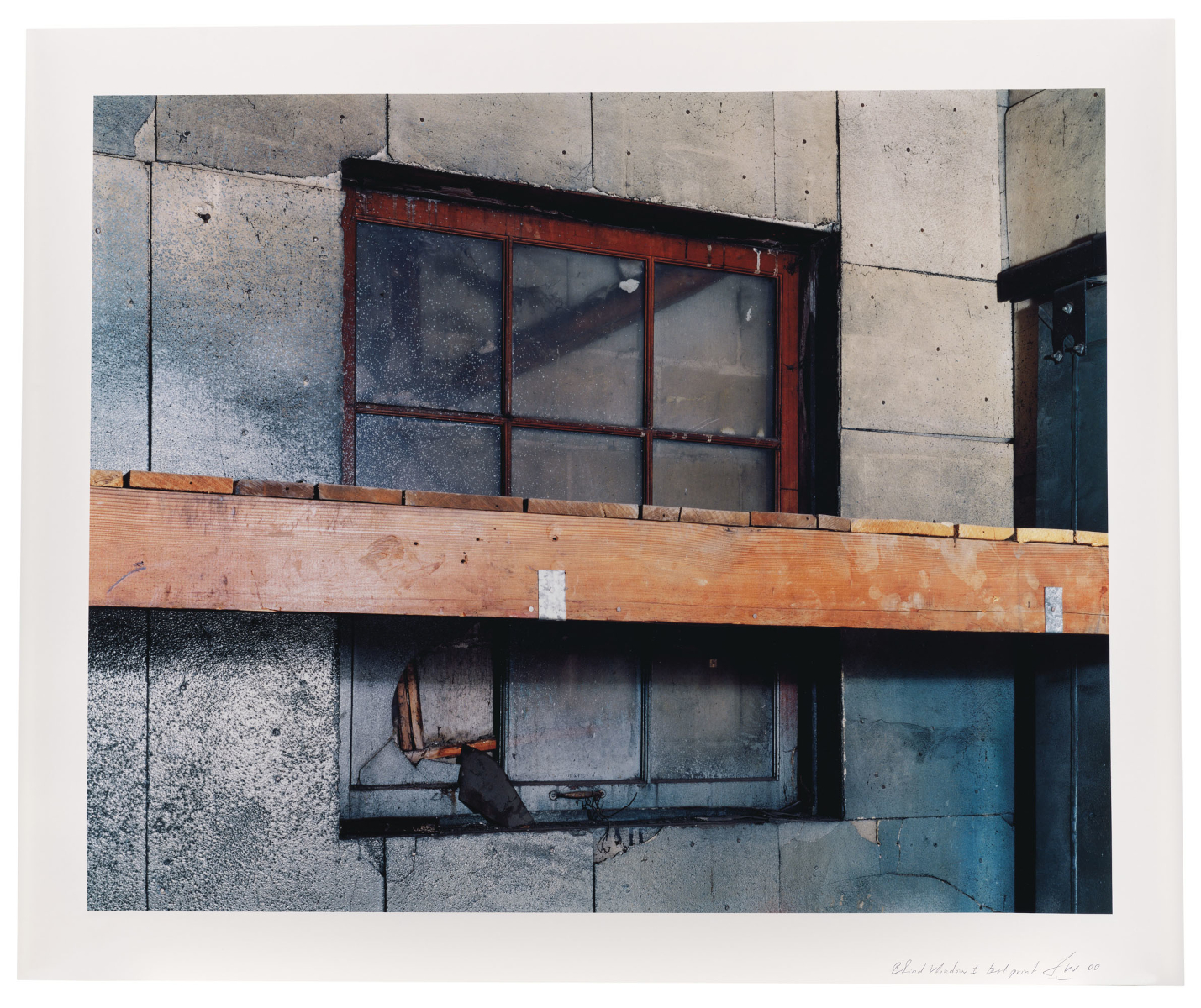 Jeff Wall, Blind Window no. 1, 2000